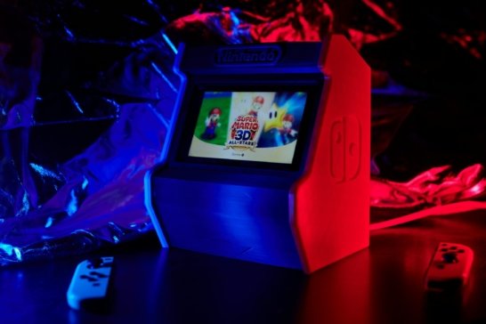 a video game sitting on top of a table
