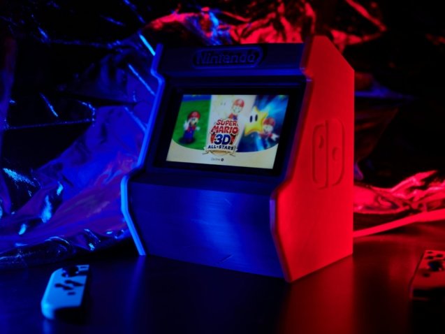 a video game sitting on top of a table