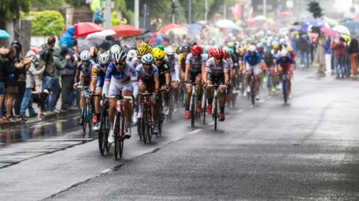 people riding bicycle on road during daytime